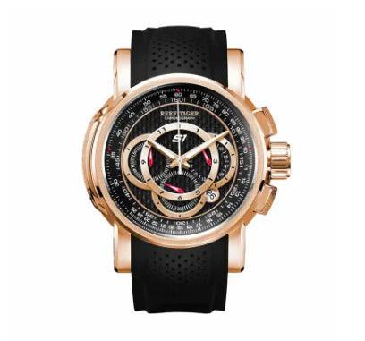 RT Men's Rose Gold Luxury Sport Watch - MANDOTOS