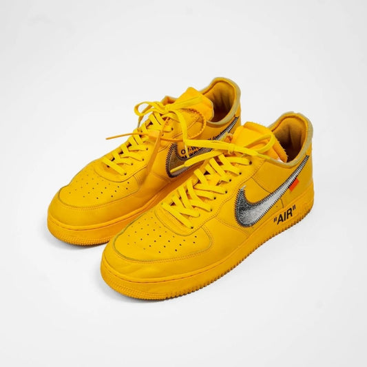 Yellow elastic shoelace from Bread, designed for easy slip-on shoes, featuring a vibrant Corona Yellow color.