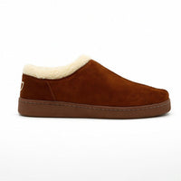 Cozy women's suede slippers from Bread's Ashton Edition with soft, comfortable interior and stylish design.