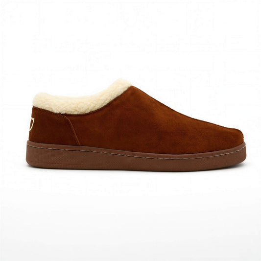 Men's Bread Ashton suede slippers with soft lining and slip-on design, perfect for comfortable indoor wear.