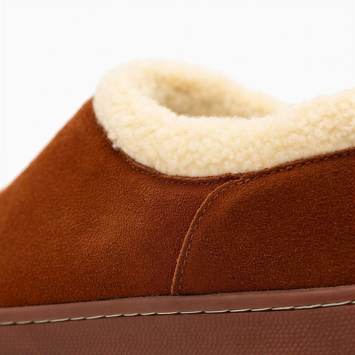 Men's Bread Ashton suede slippers with soft lining and slip-on design for comfortable indoor wear.