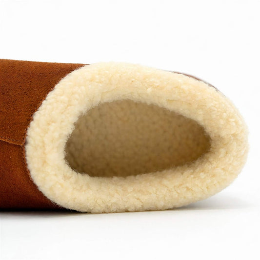 Men's Bread Ashton suede slippers with a soft, comfortable design and plush interior, ideal for cozy indoor wear.