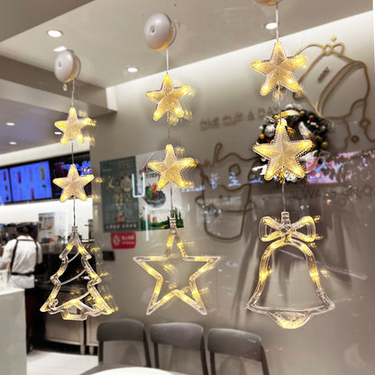 Enchanting LED Light Star Xmas Ornaments - Create festive ambiance this holiday season! - DefaultMANDOTOS