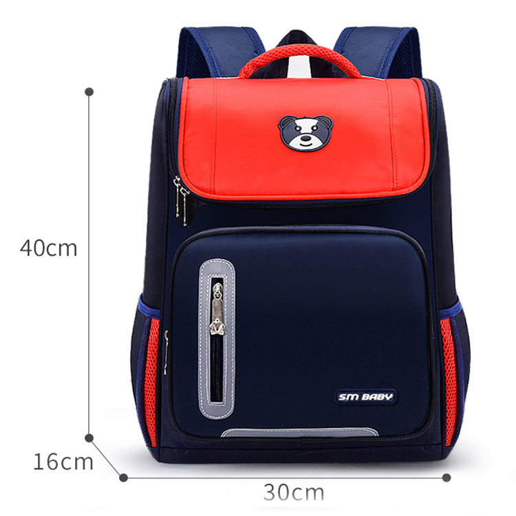 Ancient Energy primary school students backpack for kids aged 6-12, colorful schoolbag with adjustable straps and multiple compartments