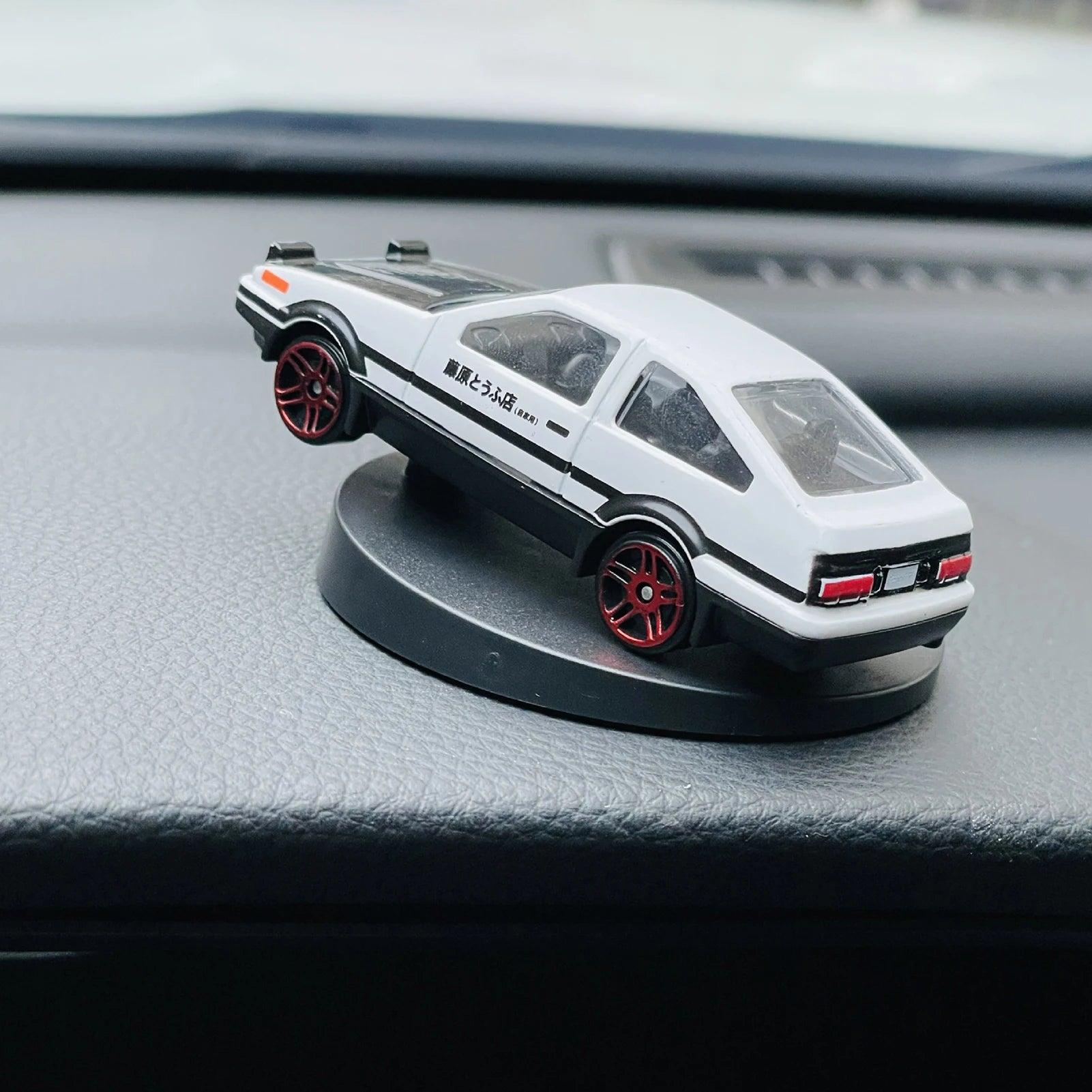 Car AE86 Drift Rotating Ornaments Auto Dashboard Turning AE86 Racing Model Deco Car Interior Classic Center Console Decoration - MANDOTOS