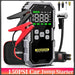 Car Jump Starter With Air Compressor LCD Screen 21800mAh Portable Booster Charger 6000A Powerful Car Battery Starting Devi - MANDOTOS