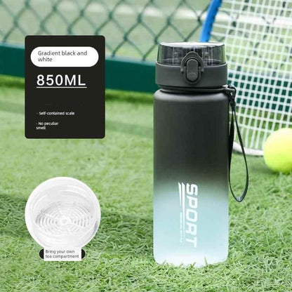 Casino Frosted Sports Water Cup Plastic Handy Cup Men and Women Creativity Portable Student Kettle with Lid Sports Bottle - MANDOTOS