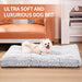 Dog Beds Thickened Rose Velvet Pet Kennel Bed Mat More Cotton Soft Fluffy Washable Dog Bed - MANDOTOS