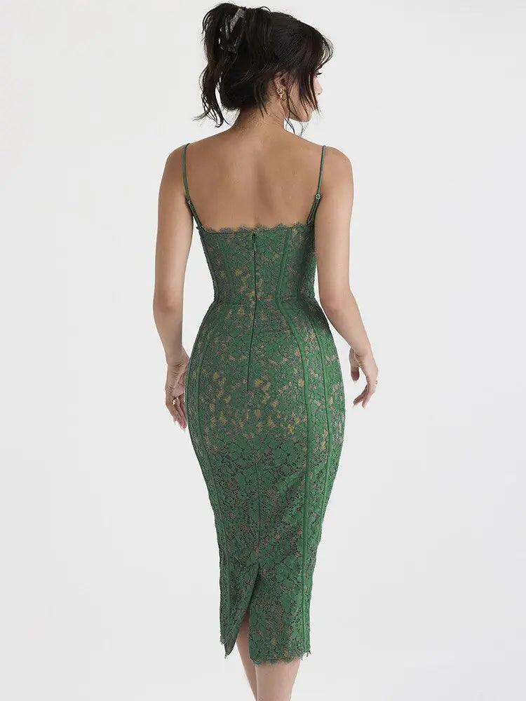 Chic Backless Party Midi - MANDOTOS