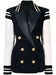 Chic Leather Blazer Coat - MANDOTOS