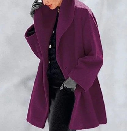 Chic Multi-Shade Oversized Cardigan - MANDOTOS