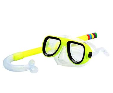 Children's ClearView Snorkel Kit: Tough Mask & Tube - MANDOTOS