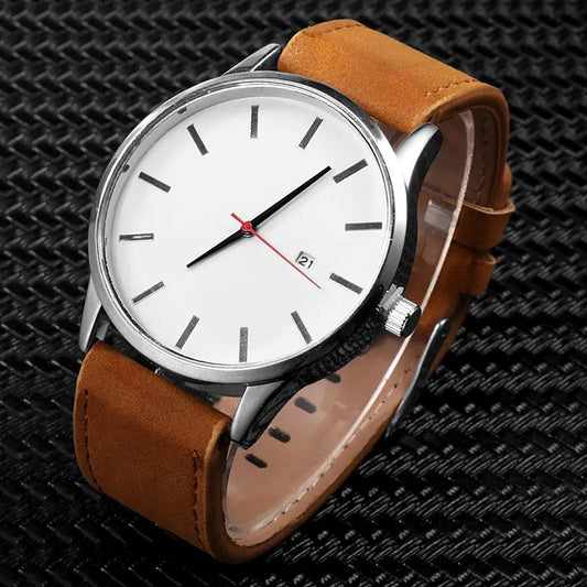 Classic Leather Timepiece - MANDOTOS