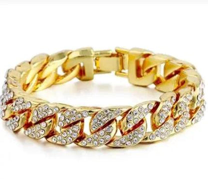 Clyde Elegance Gold Bracelet - MANDOTOS