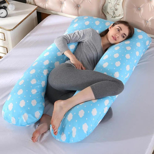 Comfort Cradle Pregnancy Pillow - U Shape - MANDOTOS