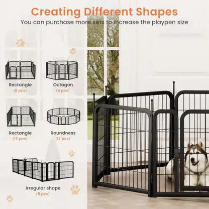 Compact Pet Playpen for Small Animals - MANDOTOS