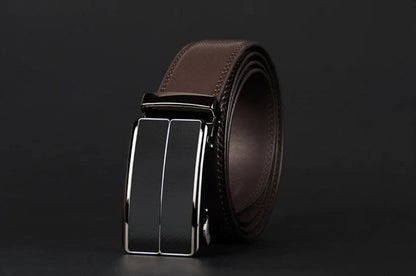 Contemporary Leather Belt - MANDOTOS