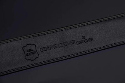 Contemporary Leather Belt - MANDOTOS