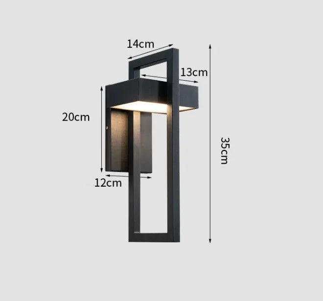 Contemporary Patio Wall Light - MANDOTOS