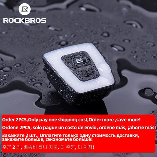 Cyclist's Beacon: USB Rechargeable Waterproof Light - MANDOTOS