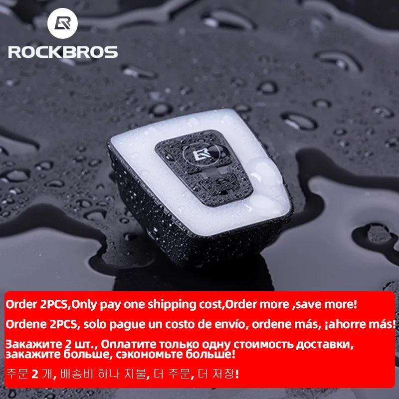 Cyclist's Beacon: USB Rechargeable Waterproof Light - MANDOTOS