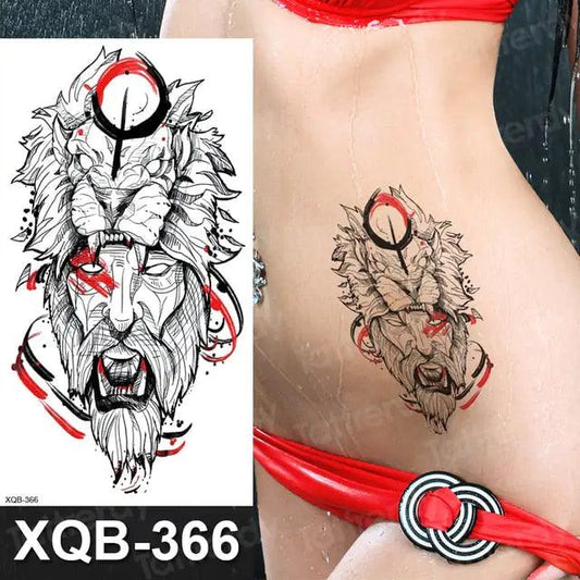 Floral Essence Body Art Tattoo - MANDOTOS