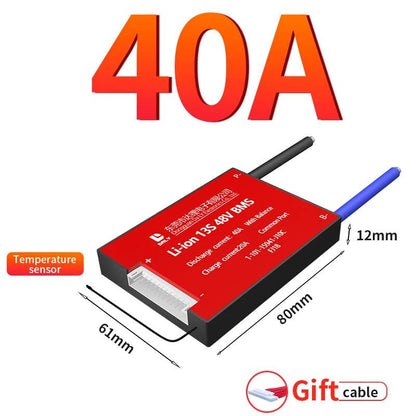 DALY BMS18650 NTC 10S 36V 13S 48V 20A 40A 60A Li-ion Battery with Balance Low High Temperature Cut Off Protection DalyBMS - MANDOTOS
