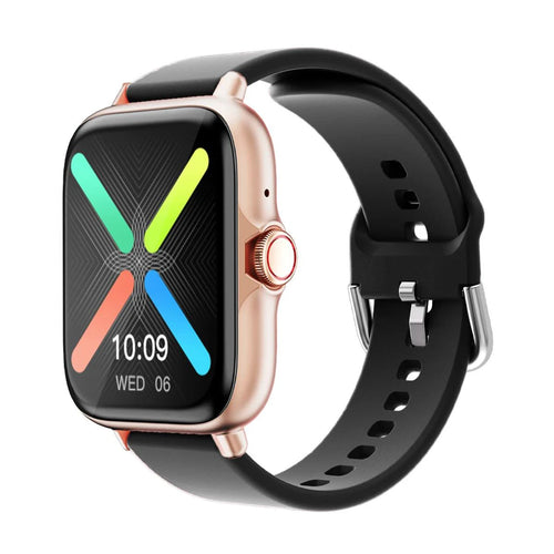 DESERTCAT SmartTech 1.83-inch waterproof smart watch with call alerts, sleep monitoring, and sports pedometer for iPhone and Android.