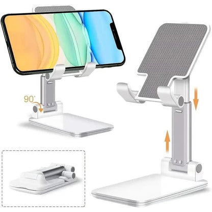 Desk Mobile Phone Holder Stand For IPhone IPad Xiaomi Adjustable Desktop Tablet Holder Universal Table Cell Phone Stand - MANDOTOS