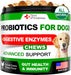 Digestive Health Probiotics Chews for Dogs 120 Count - MANDOTOS