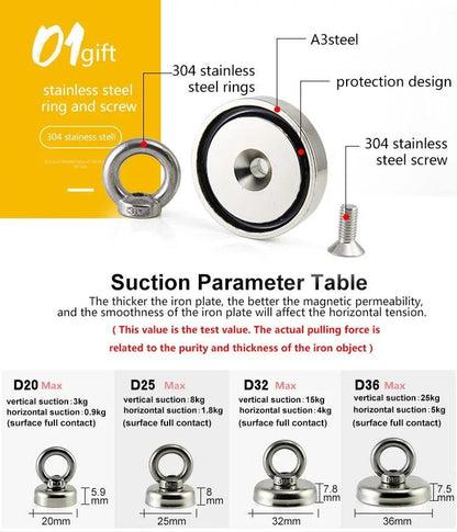 Dual Power Treasure Magnets - MANDOTOS