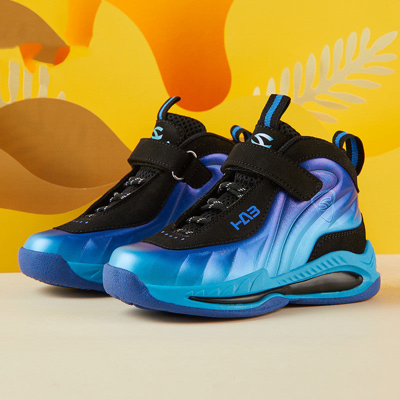 Ancient Energy boys' sneakers in light, medium, and big sizes, featuring a sporty design and comfortable fit for kids.