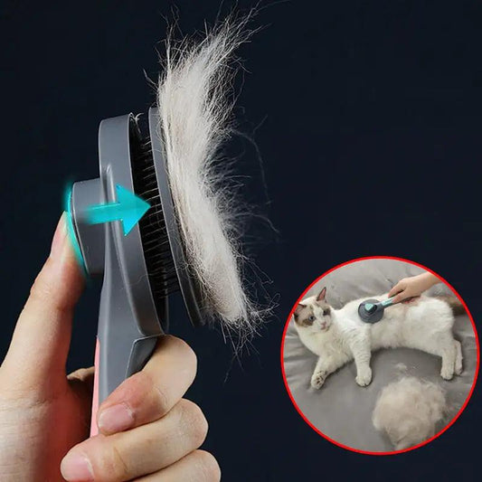 EasyClean Pet Grooming Brush - MANDOTOS