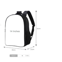 Lightweight primary school kindergarten backpack by Ancient Energy with shoulder straps, designed for young children.