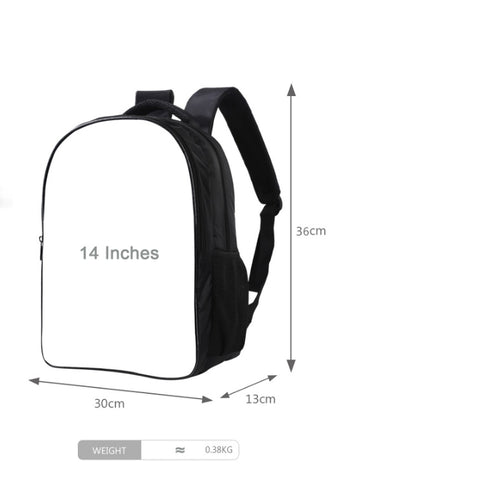 Lightweight primary school kindergarten backpack by Ancient Energy with shoulder straps, designed for young children.