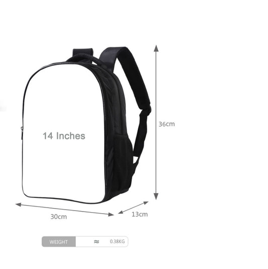 Lightweight primary school kindergarten backpack by Ancient Energy with shoulder straps, designed for young children.