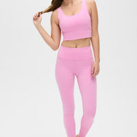 Elastique Athletics Rise Leggings in Vie en Rose, stylish and comfortable women's bottom wear with a fitted design.