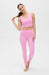 Elastique Athletics Rise Leggings in Vie en Rose, stylish and comfortable women's bottom wear with a fitted design.