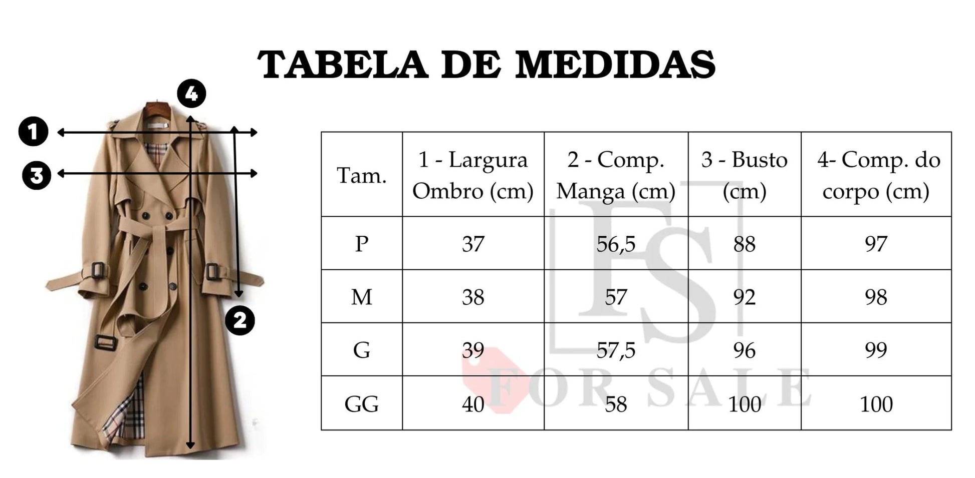 Elegant Classic Trench - MANDOTOS