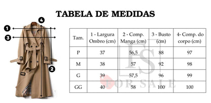 Elegant Classic Trench - MANDOTOS