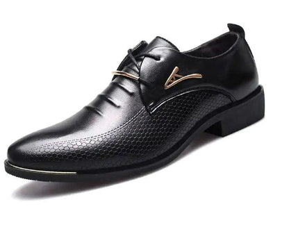 Elegant Leather Business Shoes - MANDOTOS
