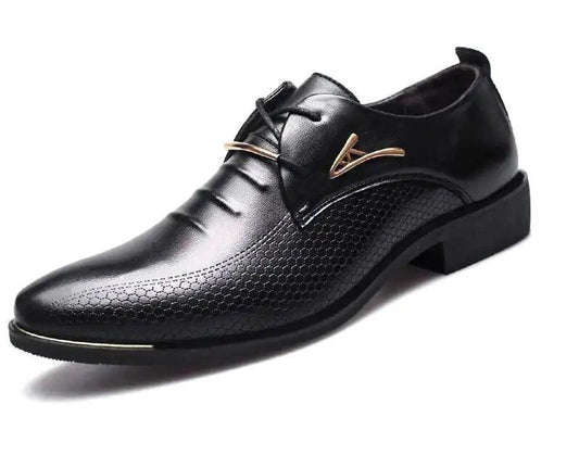 Elegant Leather Business Shoes - MANDOTOS