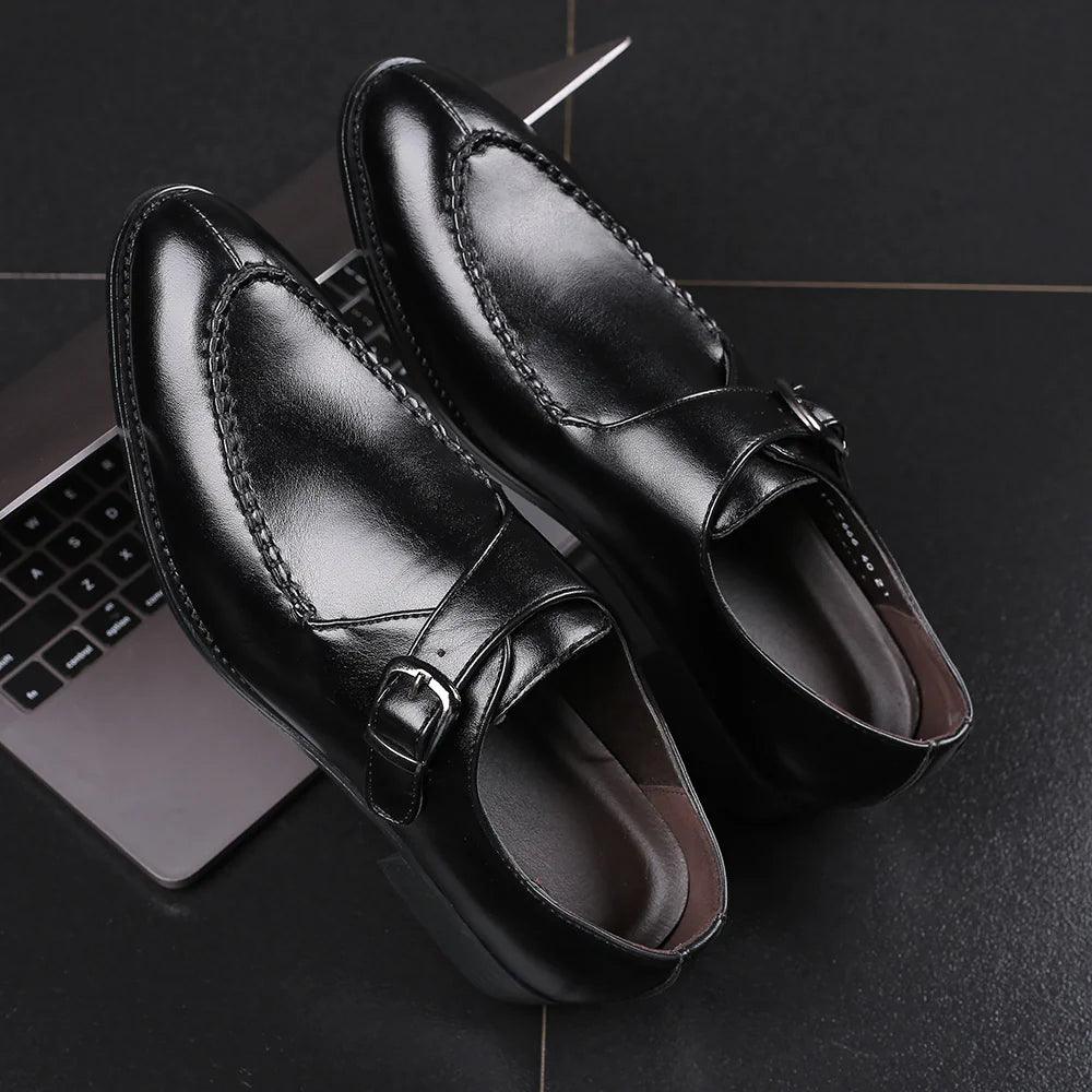 Elegant Leather Oxfords - MANDOTOS