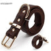 Elegant Leather Pet Collar - MANDOTOS