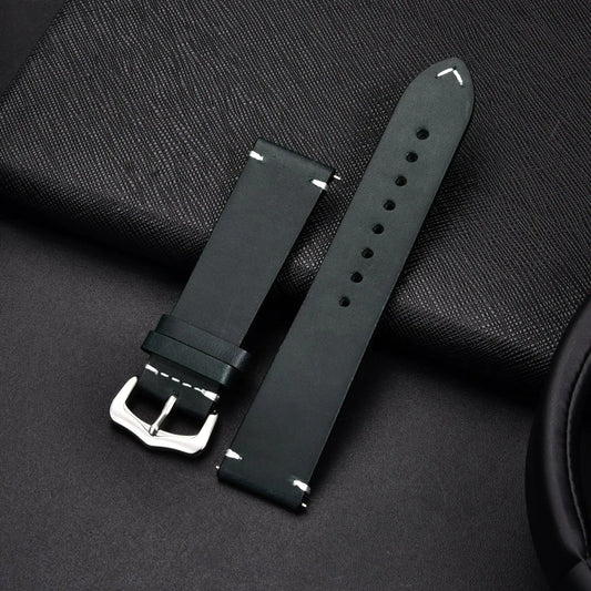 Elegant Leather Watch Band - MANDOTOS