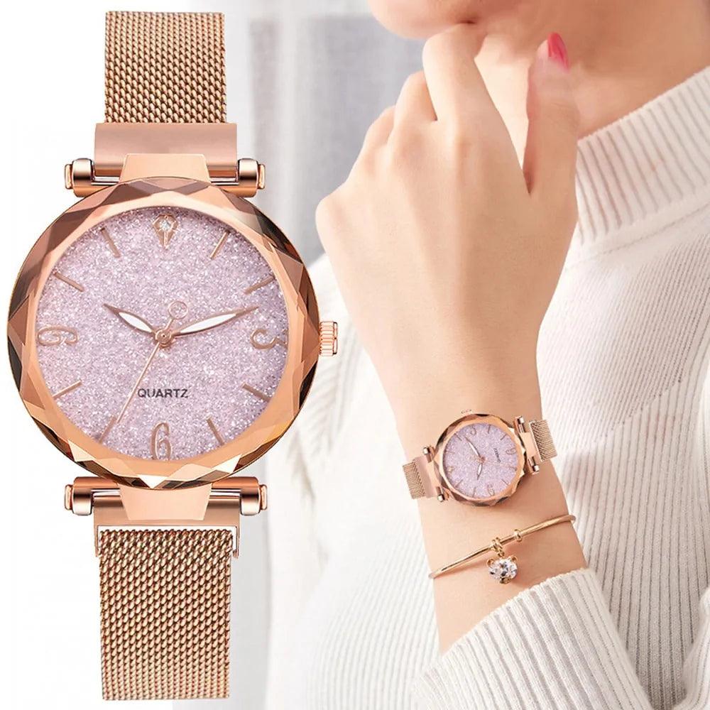 Elegant Rose Gold Timepiece - MANDOTOS