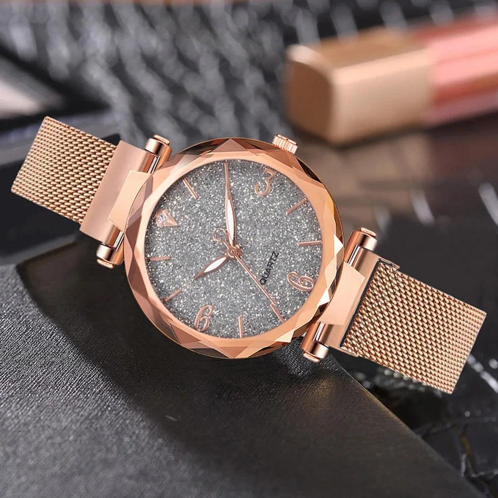 Elegant Rose Gold Timepiece - MANDOTOS