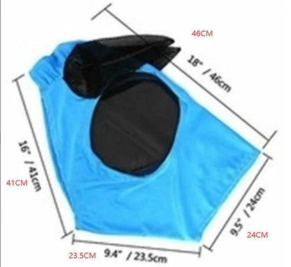 Equine UV-Shield Mosquito Hood - MANDOTOS