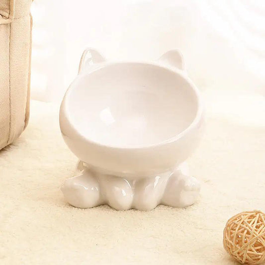 Ergonomic Ceramic Pet Bowl - MANDOTOS