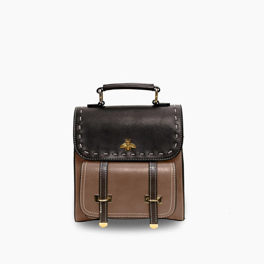 Executive Bee Business Leather Backpack - MANDOTOS
